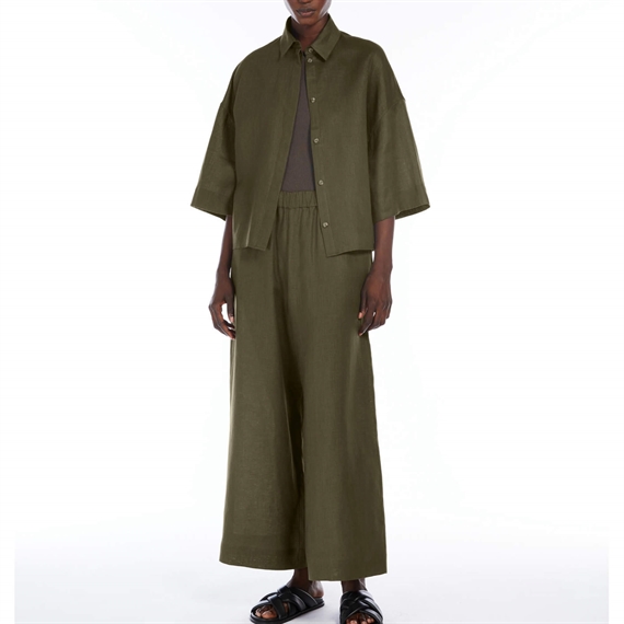 \'S Max Mara Mirano Skjorte, Dark Green